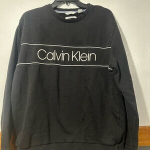 Calvin Klein Black Crewneck Sweater